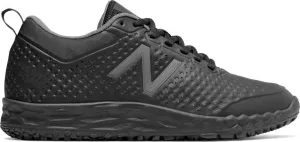New Balance Women's WID806K1 Black Slip Resistant Lace Shoe