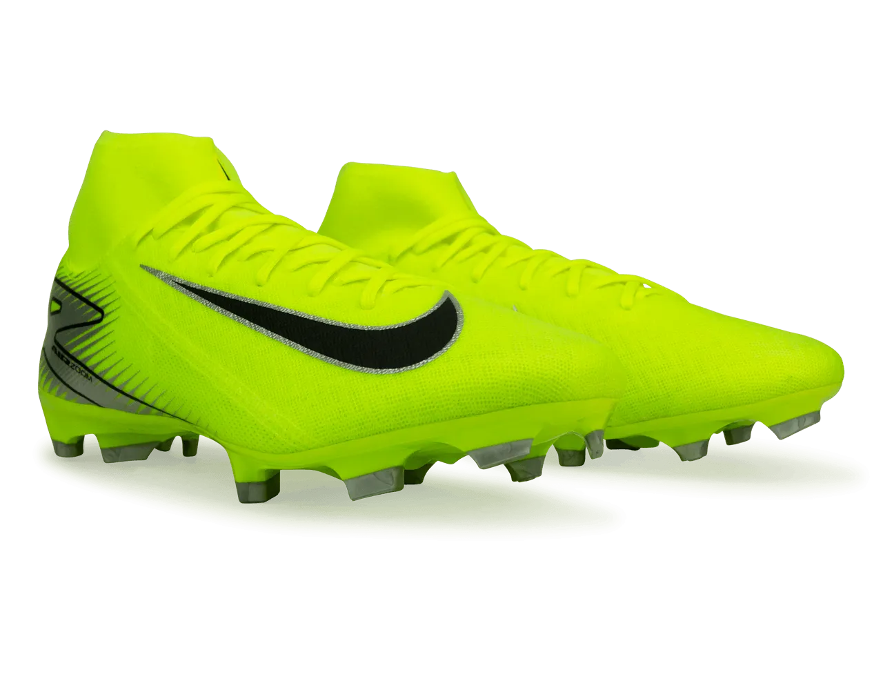 Nike Men's Zoom Mercurial Superfly 10 Academy FG/MG Volt/Black