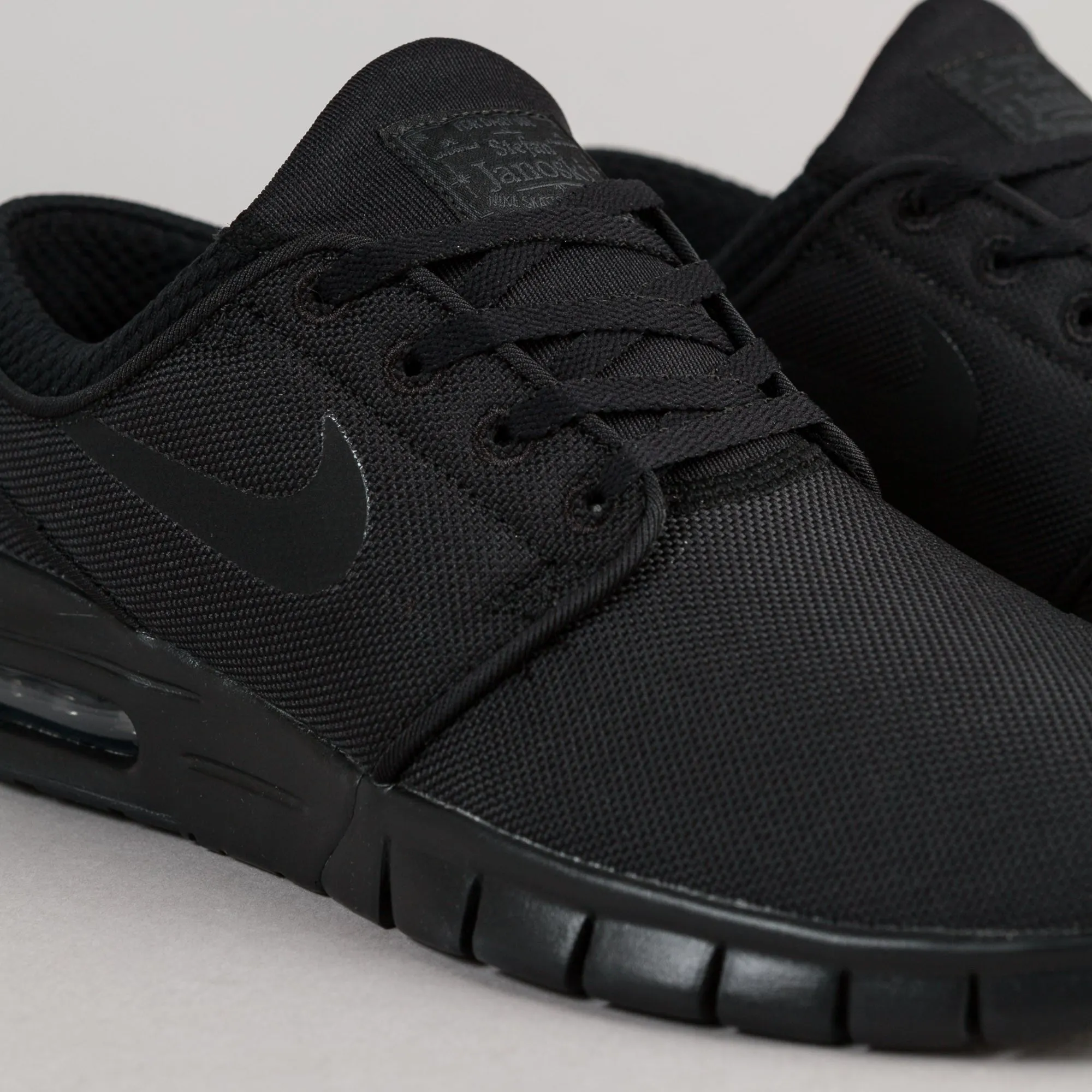 Nike SB Stefan Janoski Max Shoes - Black / Black - Anthracite
