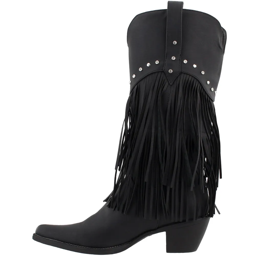 Oakley Studded Pointed Toe Cowboy Boots