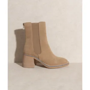Olivia Chelsea Heel Boots