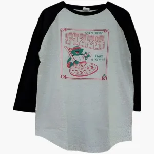 ONE FRESH PIZZA 3/4 LONG SLEEVE TEE