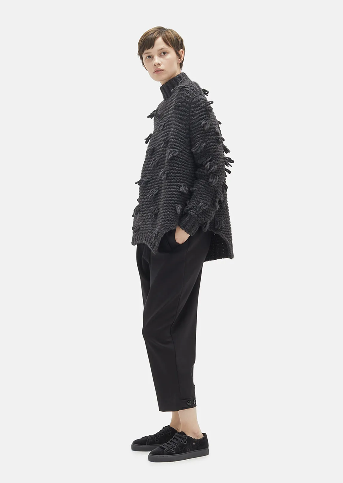 Padded Velvet Flower Trainer