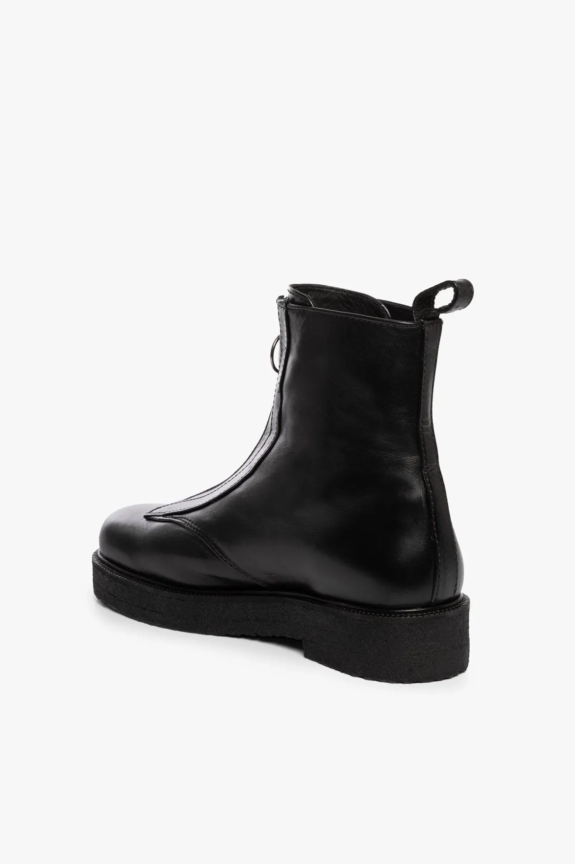 PALERMO ANKLE ZIP BOOT | BLACK