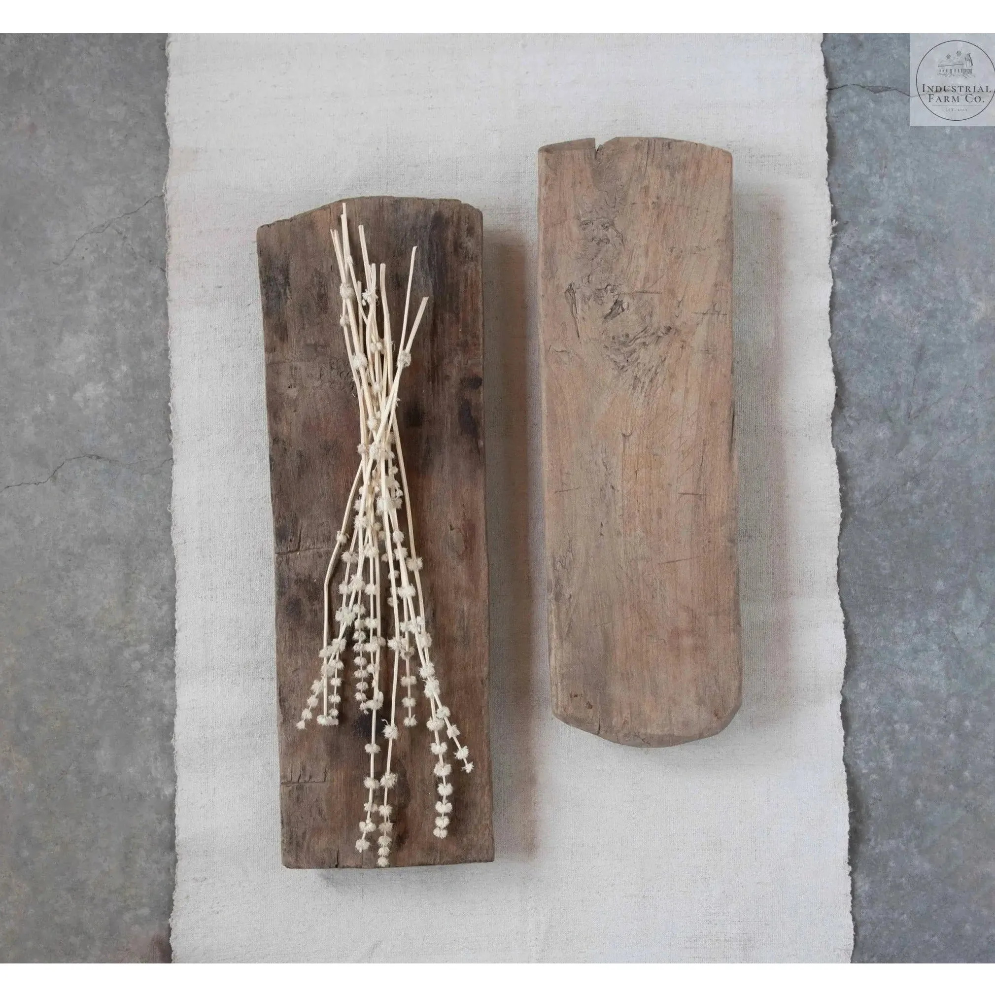 Reclaimed Standing Wood Tray