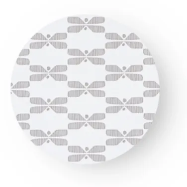 SAGALAGA | Trivet | Round Perhonen Trivet - Black / Blue / Gray