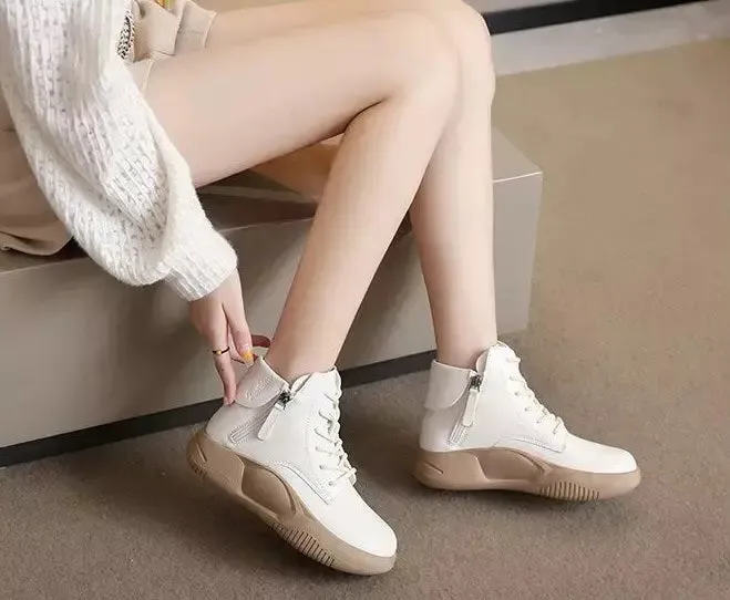 SH352 - Winter mid-cut plus velvet Shoes