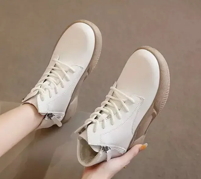 SH352 - Winter mid-cut plus velvet Shoes