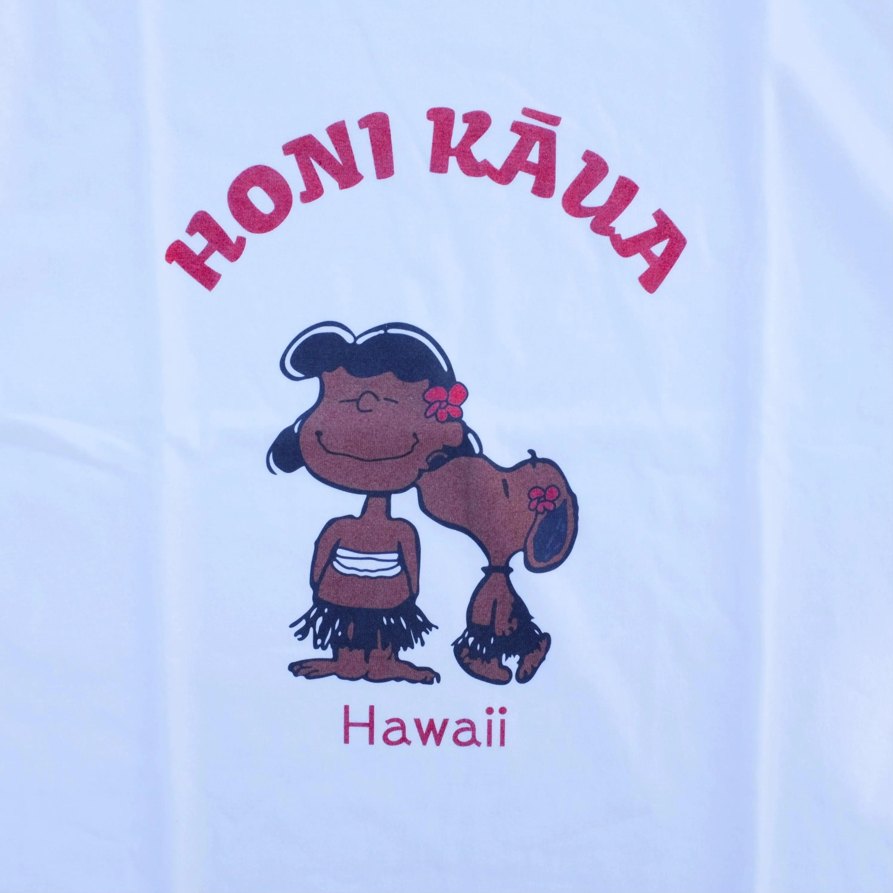 SNOOPY AND LUCY HAWAIIAN TEE
