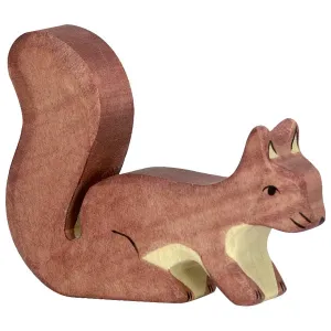 Squirrel, standing, brown