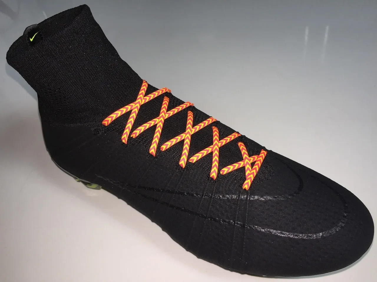 SR4U Laces Neon Yellow/Neon Pink Chevron Premium
