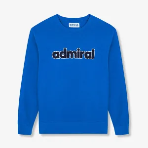 Stamford Chenille Sweatshirt - Royal Blue