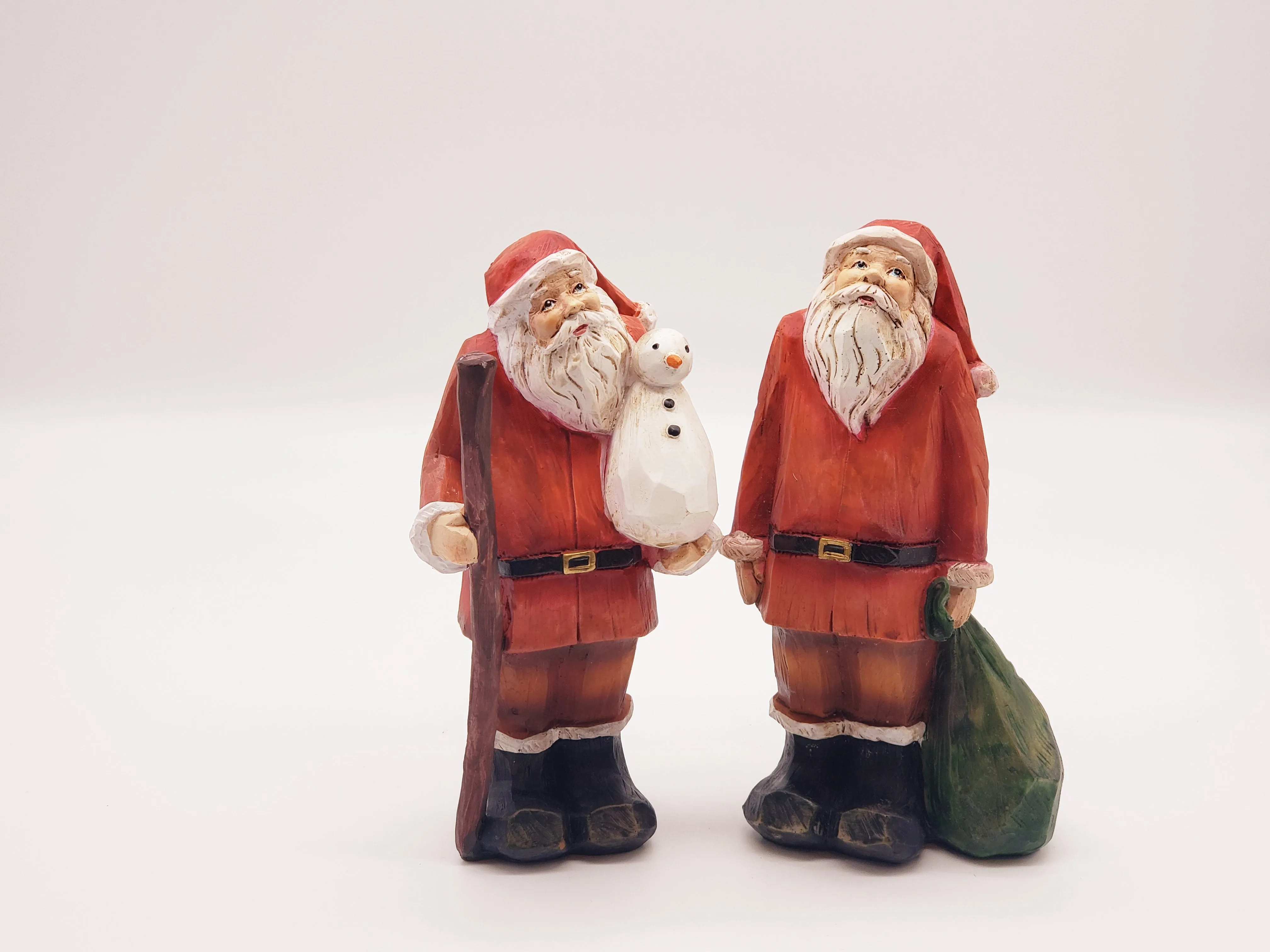 Standing Santa Christmas Ornament