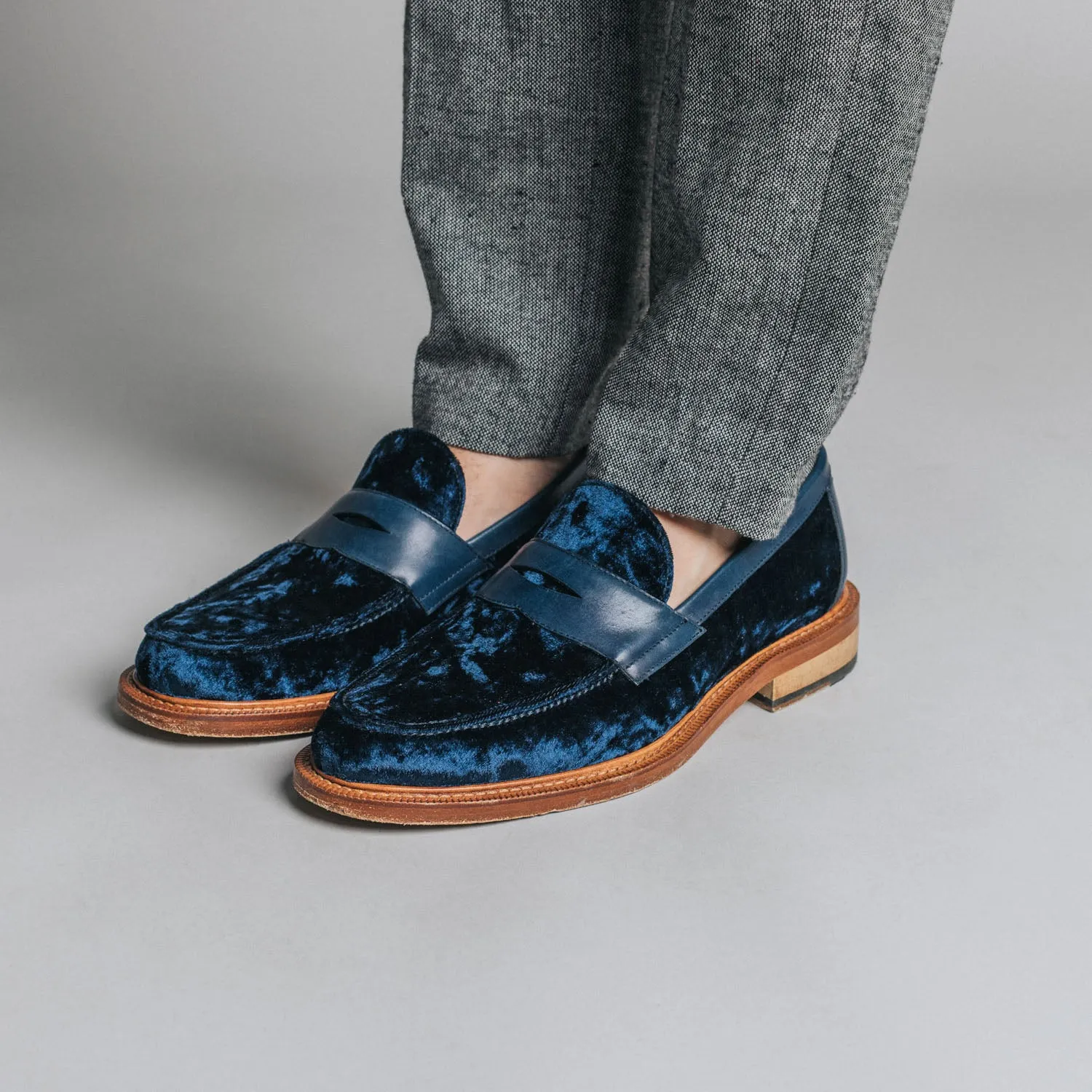 The Fitz Loafer in Deep Azure (Last Chance, Final Sale)