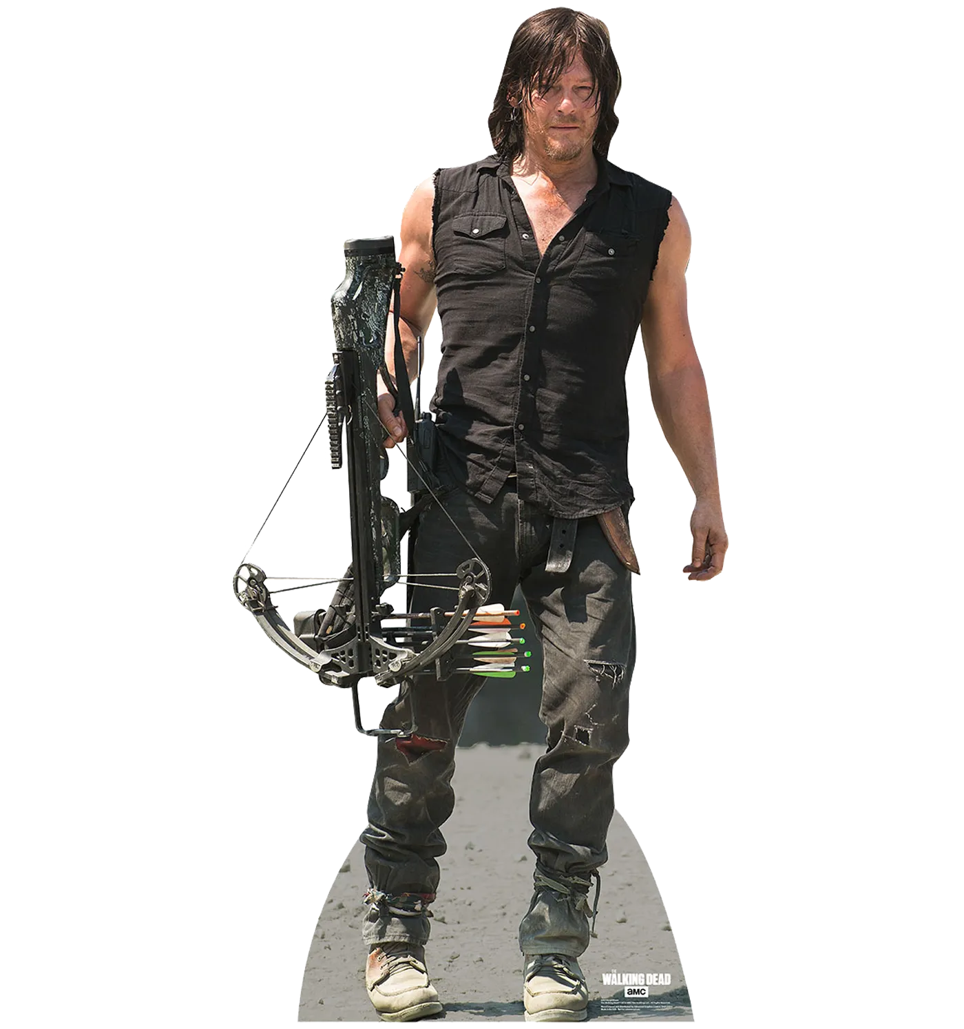The Walking Dead Daryl with Crossbow 01 Cardboard Cut Out Standee