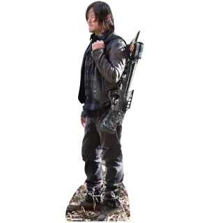 The Walking Dead Daryl with Crossbow 02 Cardboard Cut Out Standee