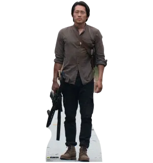 The Walking Dead Glenn Cardboard Cut Out Standee