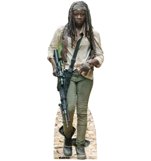 The Walking Dead Michonne 01 Cardboard Cut Out Standee