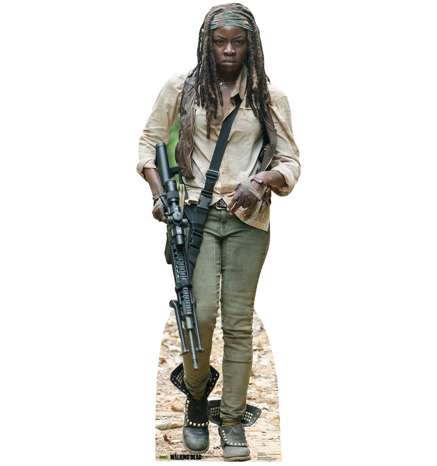 The Walking Dead Michonne 01 Cardboard Cut Out Standee