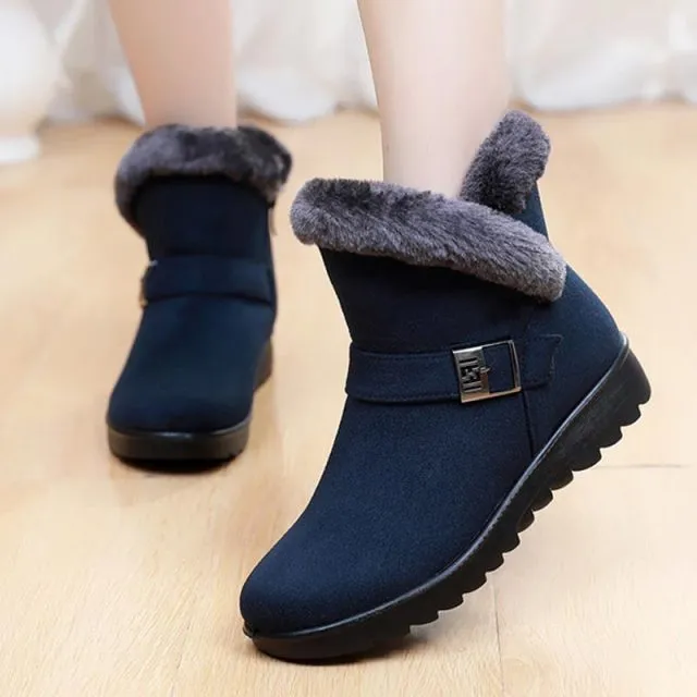 Trendy Warm Plush Winter Boots