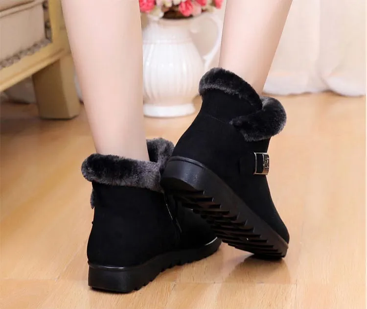 Trendy Warm Plush Winter Boots
