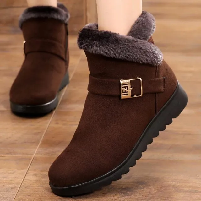 Trendy Warm Plush Winter Boots