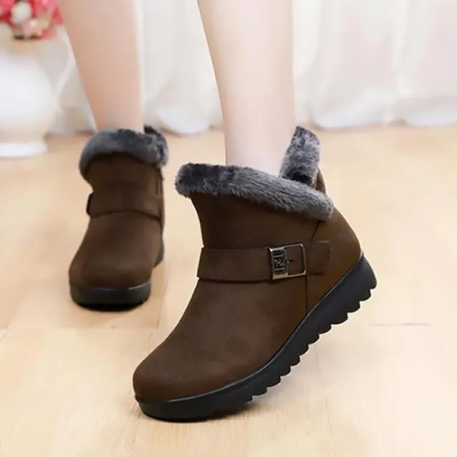 Trendy Warm Plush Winter Boots