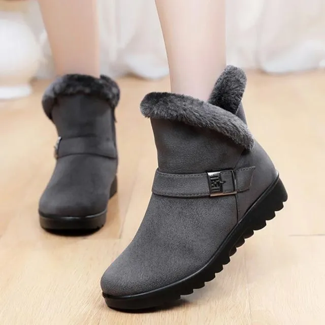 Trendy Warm Plush Winter Boots