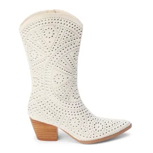 Twain Studded Zippered Pointed Toe Boots