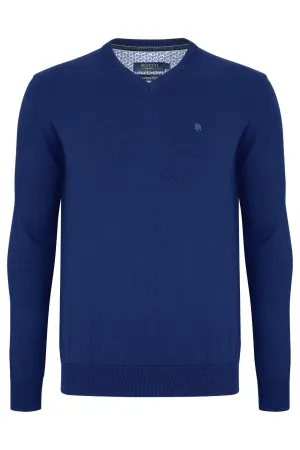 V-NECK ROYAL