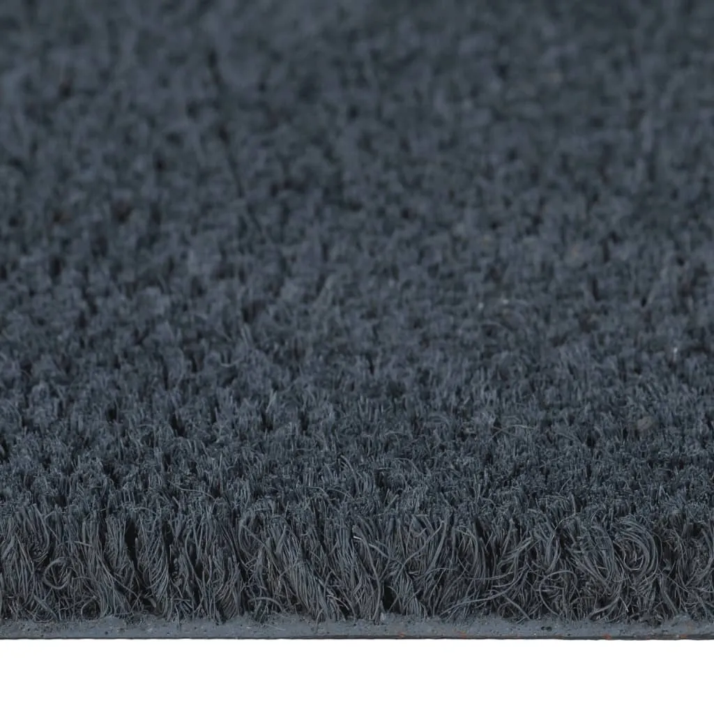 vidaXL Door Mat Dark Grey 100x300 cm Tufted Coir