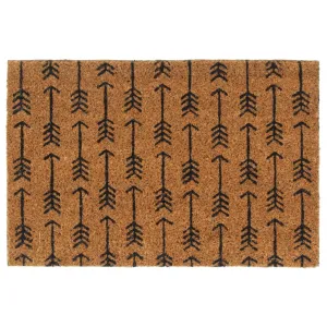vidaXL Door Mat Natural 40x60 cm Tufted Coir