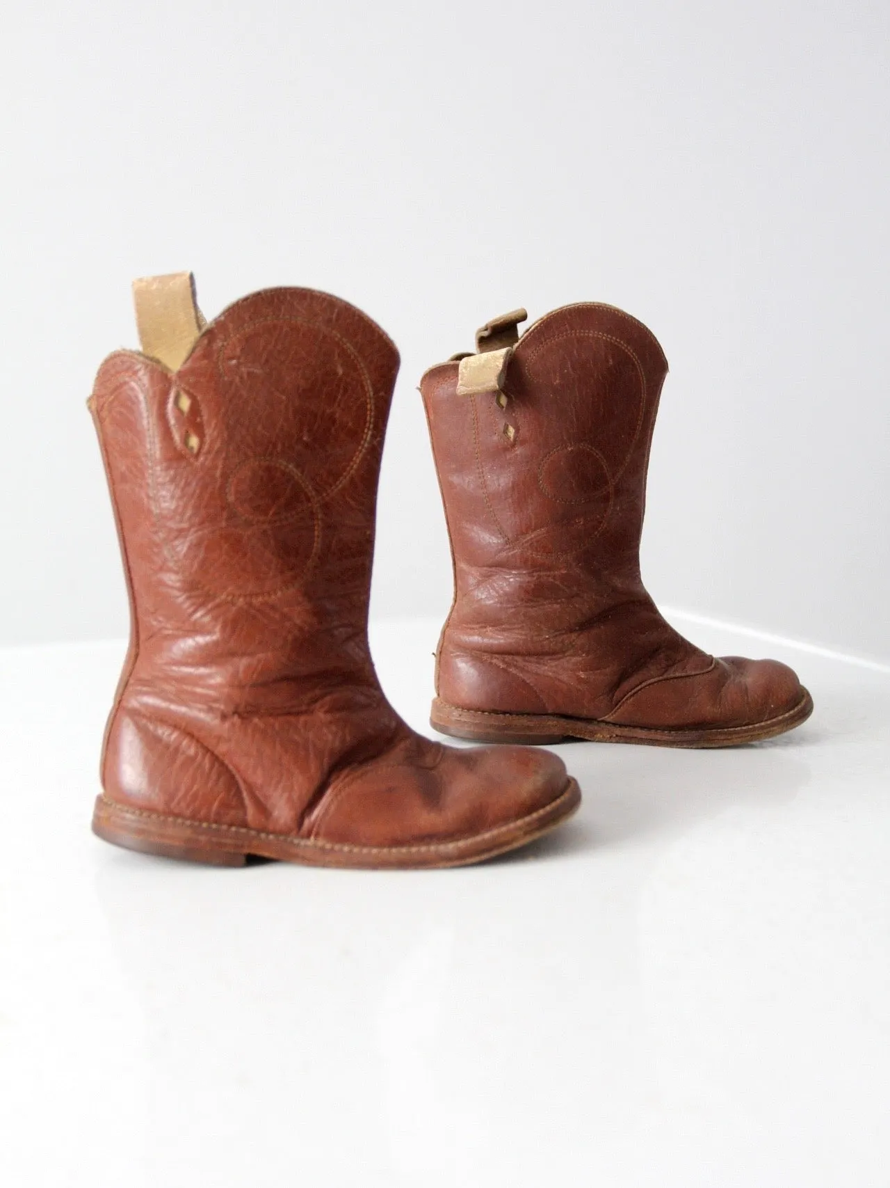 vintage children's western boots