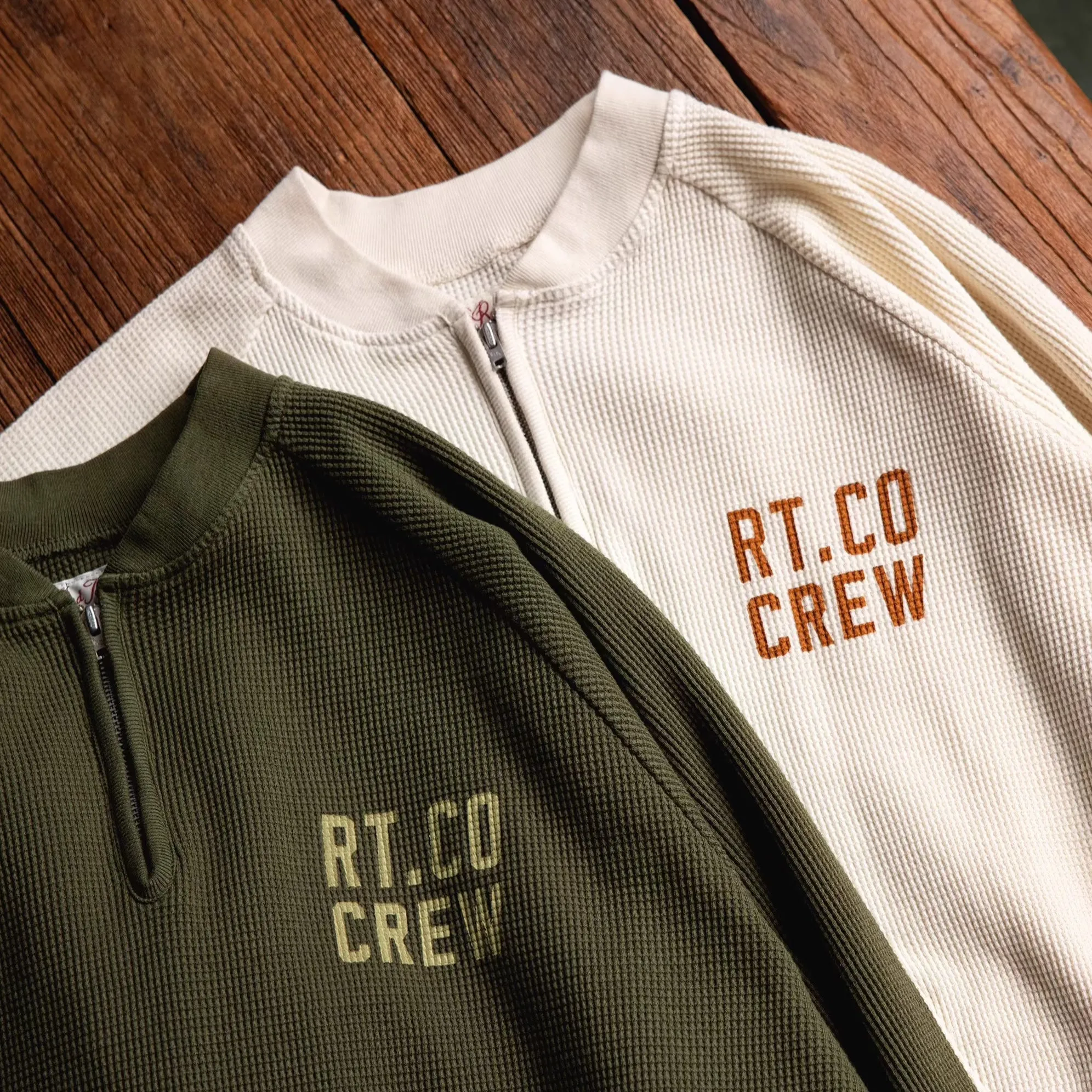 WAFFLE LONG-SLEEVED TEE TEXAS
