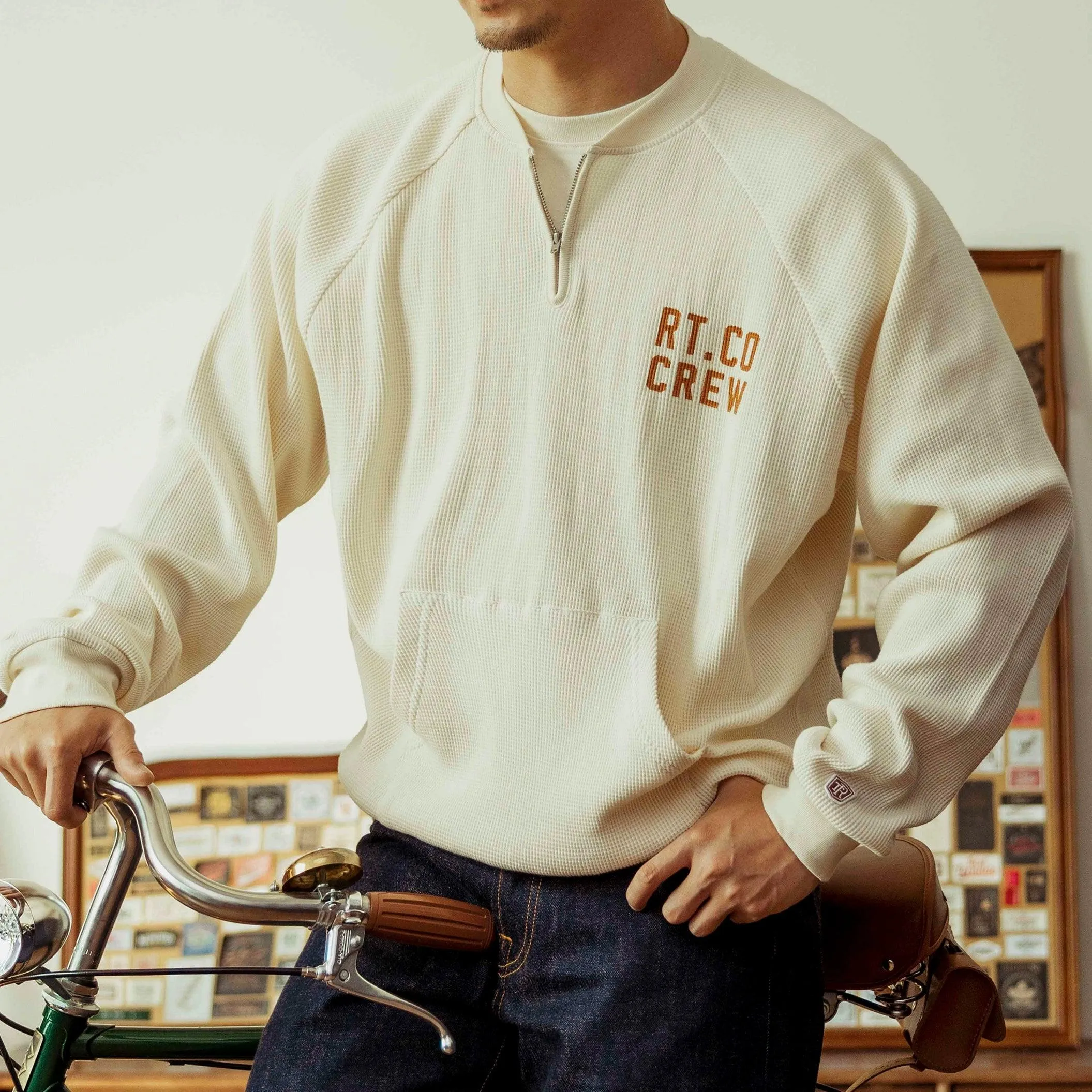 WAFFLE LONG-SLEEVED TEE TEXAS