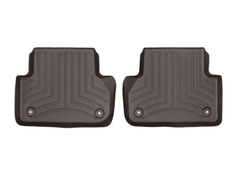 WeatherTech 2017  Audi A4 Rear FloorLiner - Cocoa