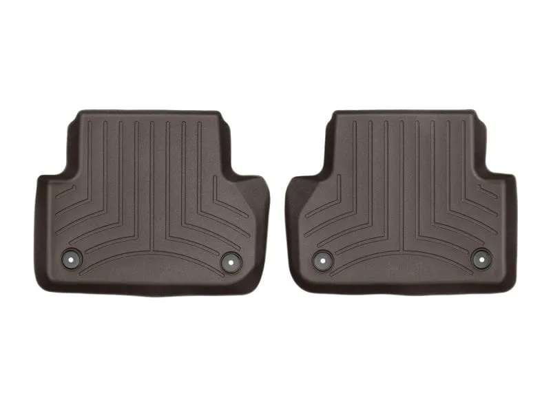 WeatherTech 2017  Audi A4 Rear FloorLiner - Cocoa
