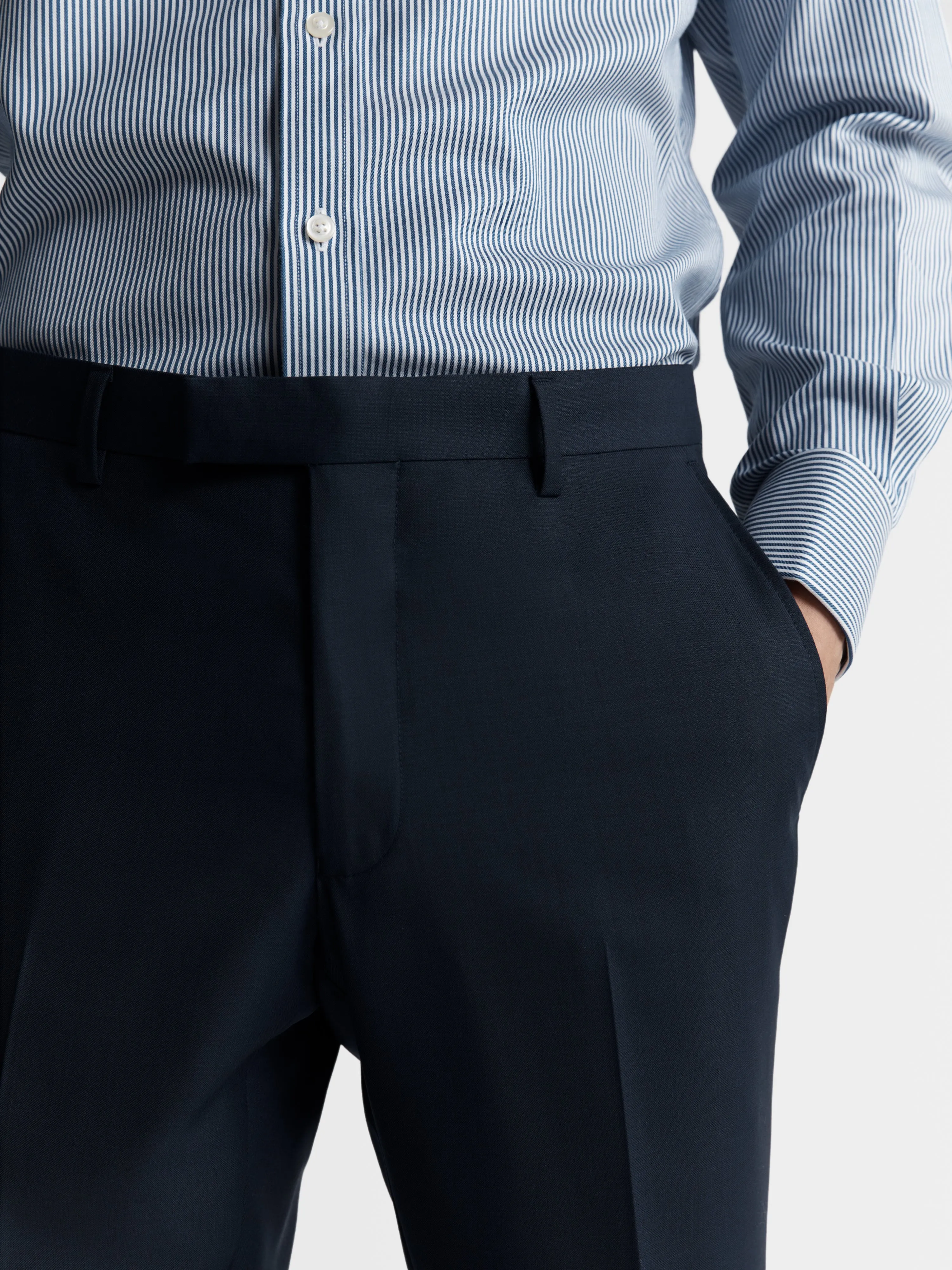 Windsor Slim Navy Suit Trouser