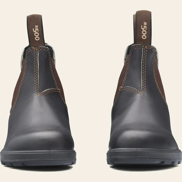 Women's Blundstone 500 Chelsea Boot in Stout Brown