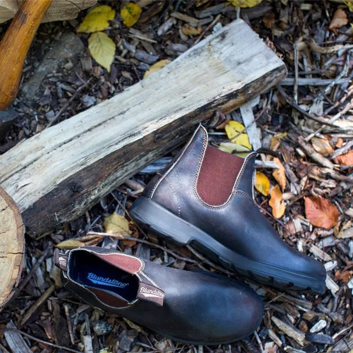 Women's Blundstone 500 Chelsea Boot in Stout Brown