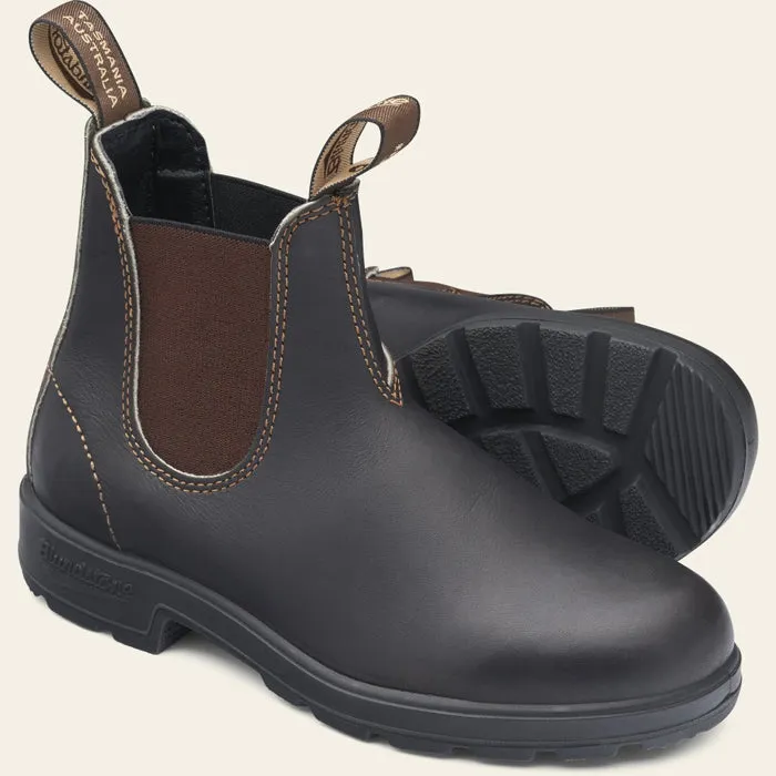 Women's Blundstone 500 Chelsea Boot in Stout Brown