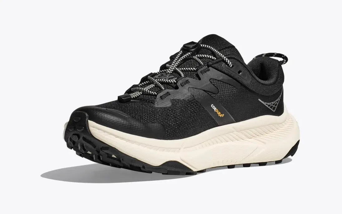 Women's Hoka Transport 1123154BKLB Color:  Black/Alabaster