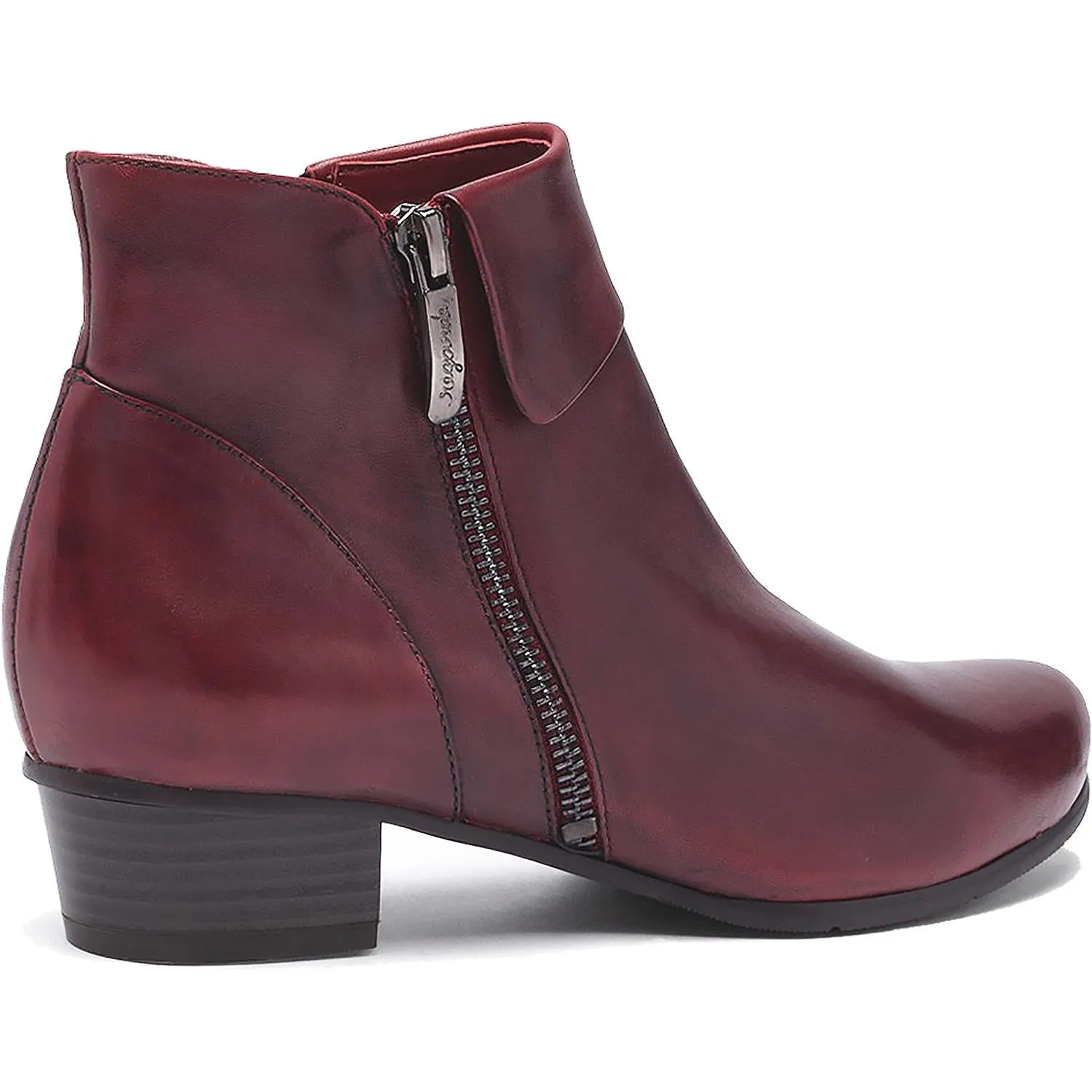 Women's Regarde Le Ciel Stefany-333 Sangria Glove Leather