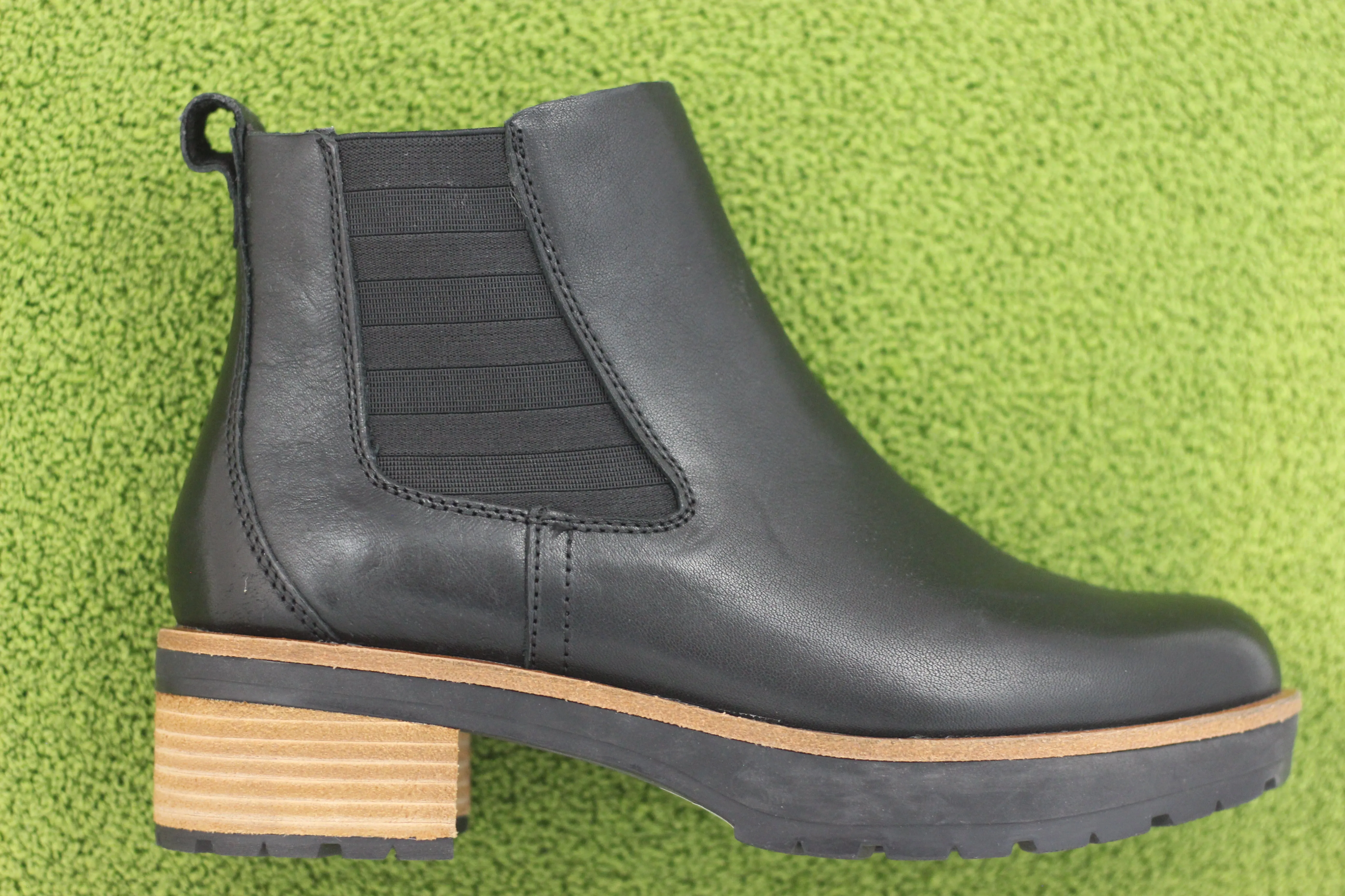 Women's Waylin Boot - Black Leather