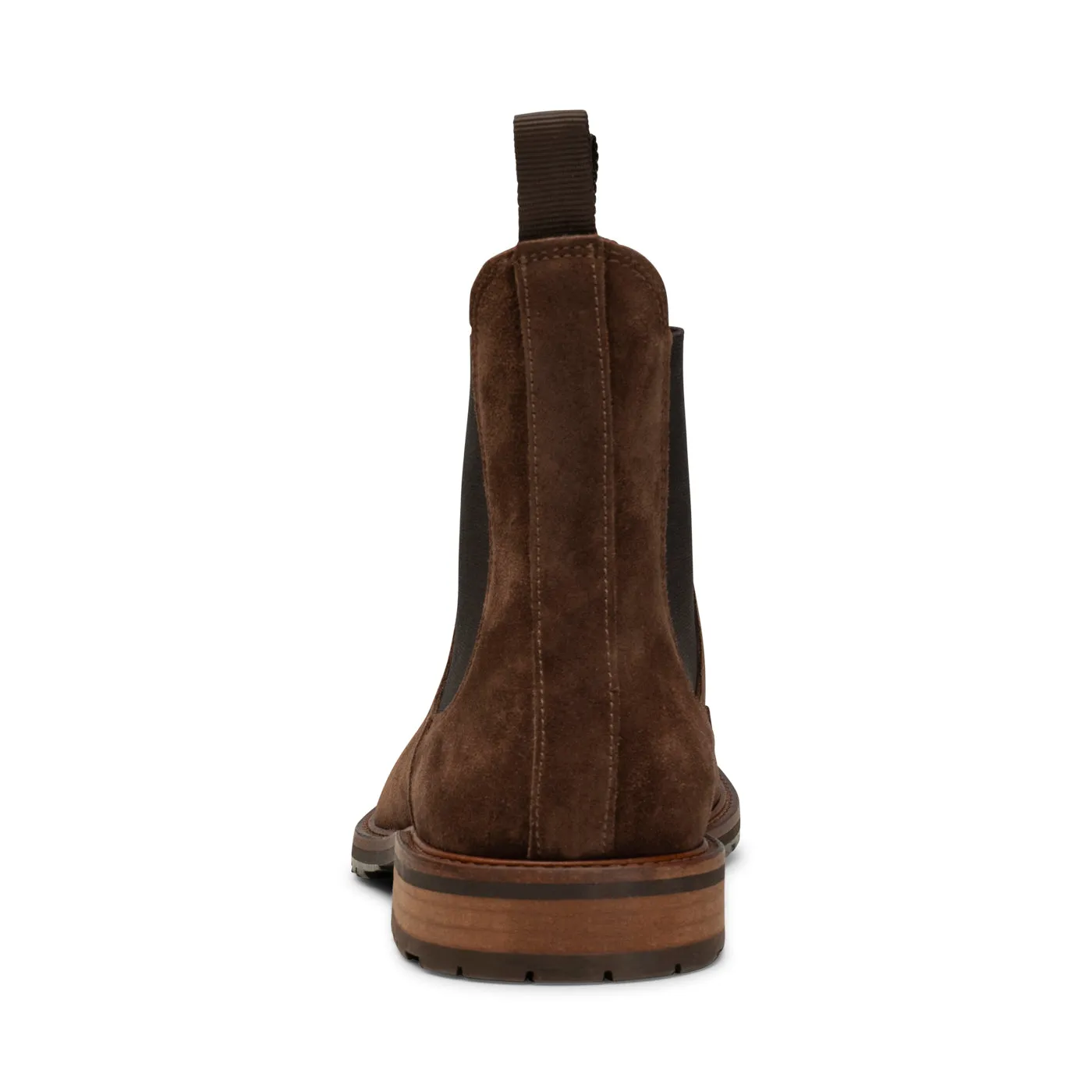 York chelsea støvle ruskind - CHOC BROWN